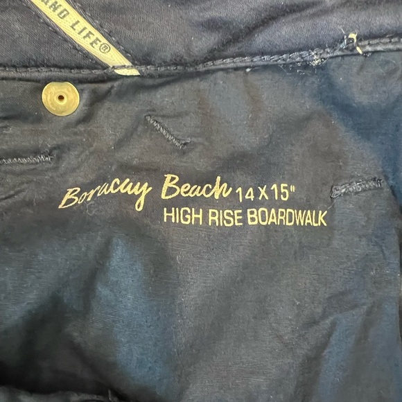 Tommy Bahama Island Navy Capris - Picture 5 of 8